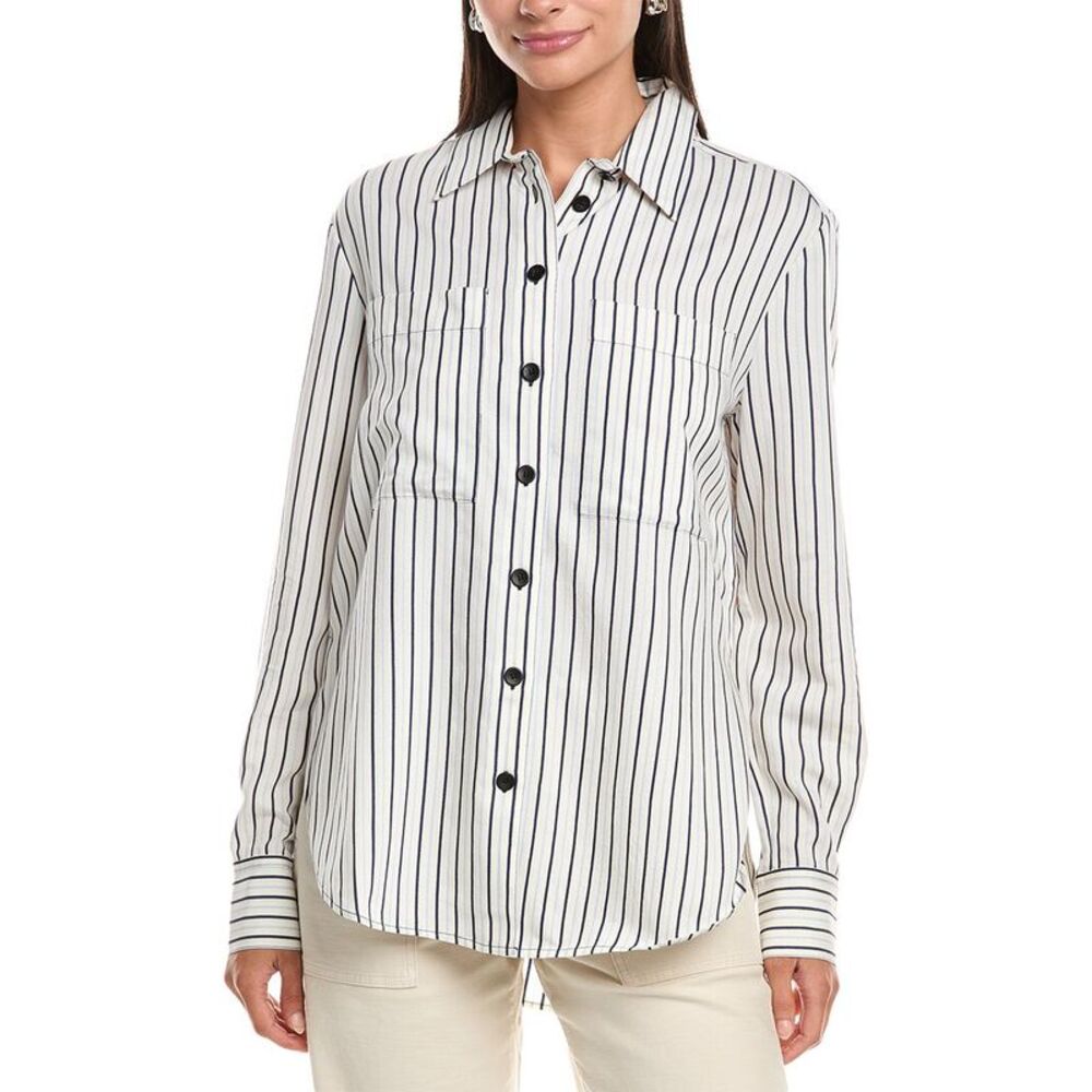 Proenza Schouler White Label Womens  Eliana Shirt, White
